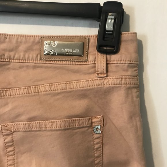 Camouflage AR & J. women's size 28 lightweight tan stretch JULIE R skinny pants - Picture 5 of 6